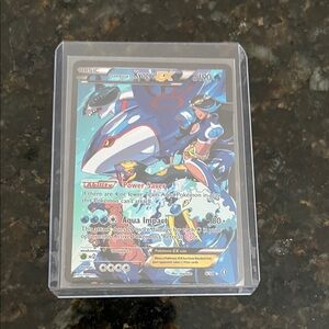 Kyogre EX Pokémon Card